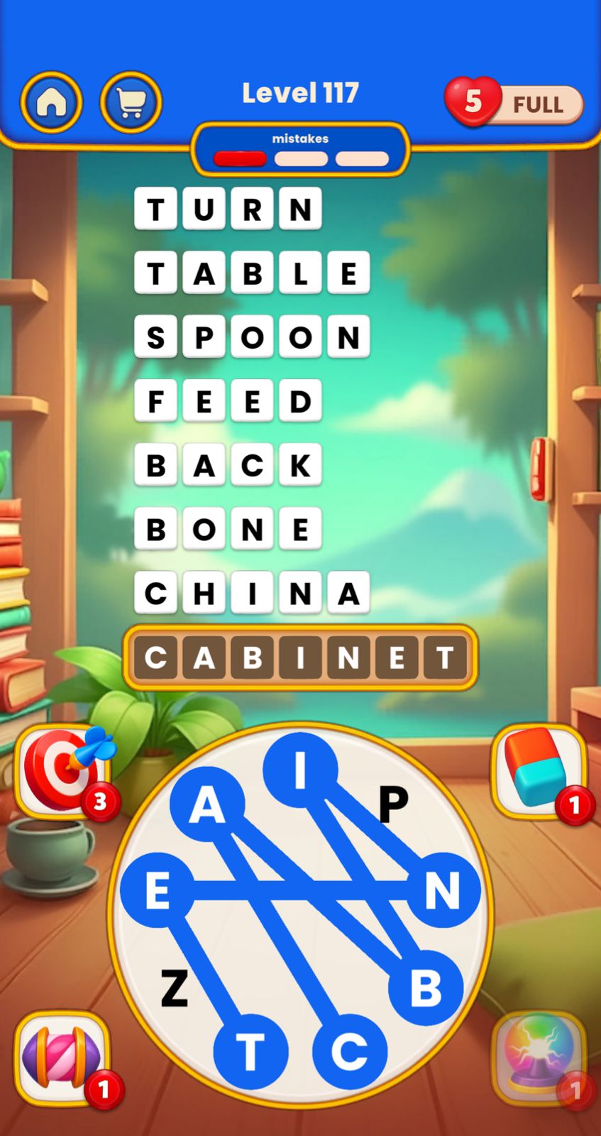 Word Tangle Level 117