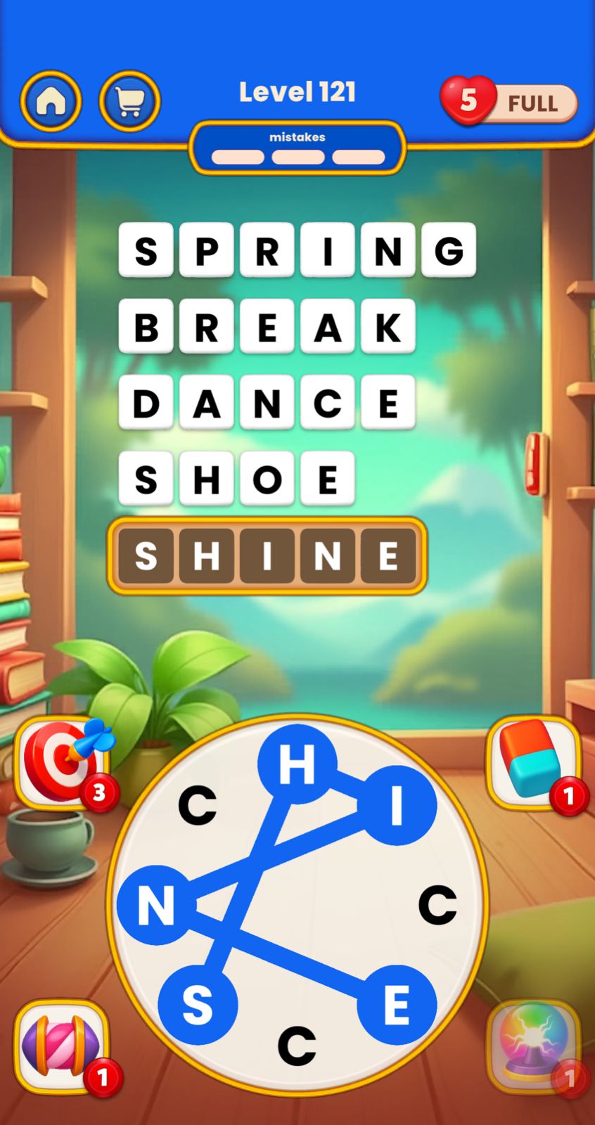 Word Tangle Level 121