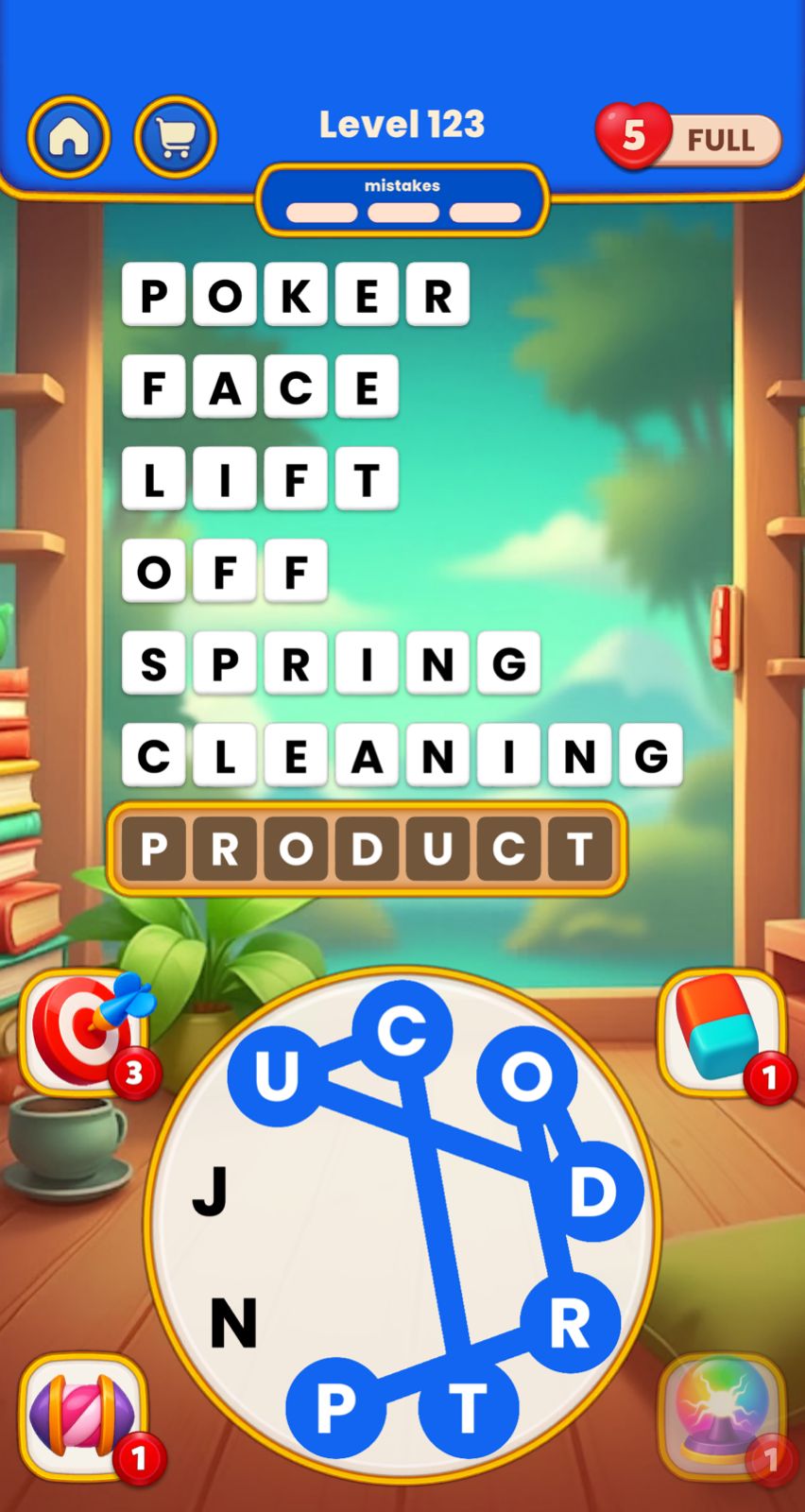Word Tangle Level 123