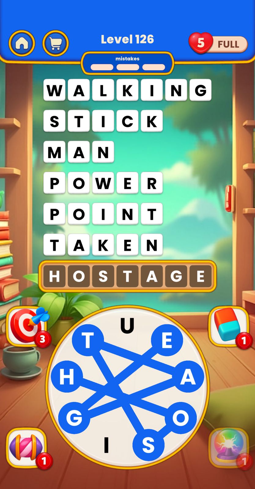 Word Tangle Level 126