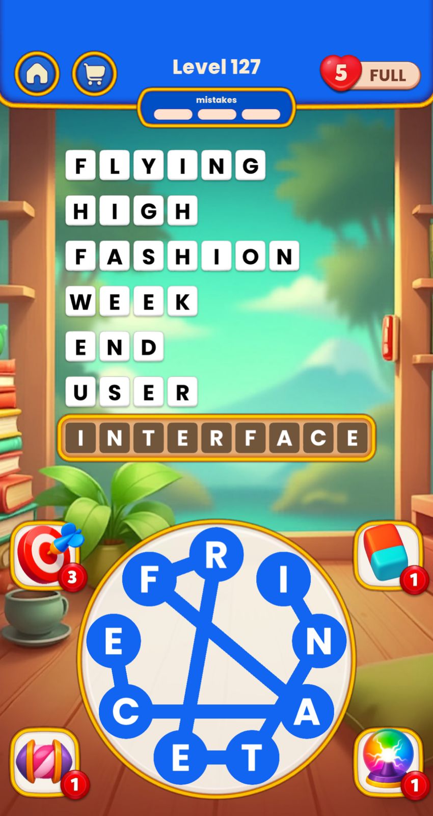 Word Tangle Level 127