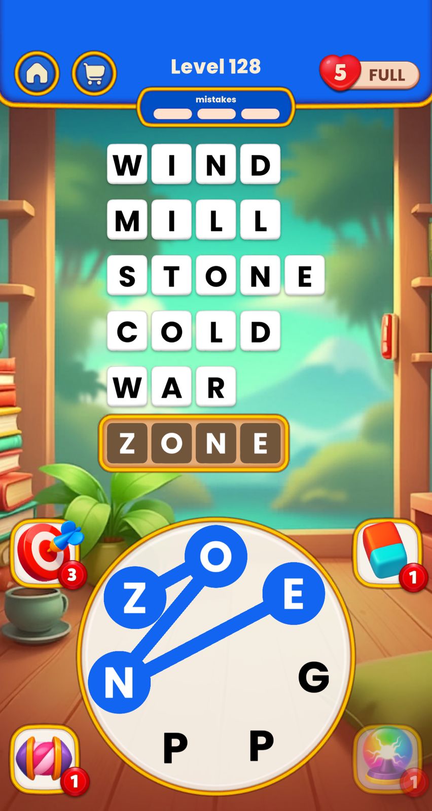 Word Tangle Level 128