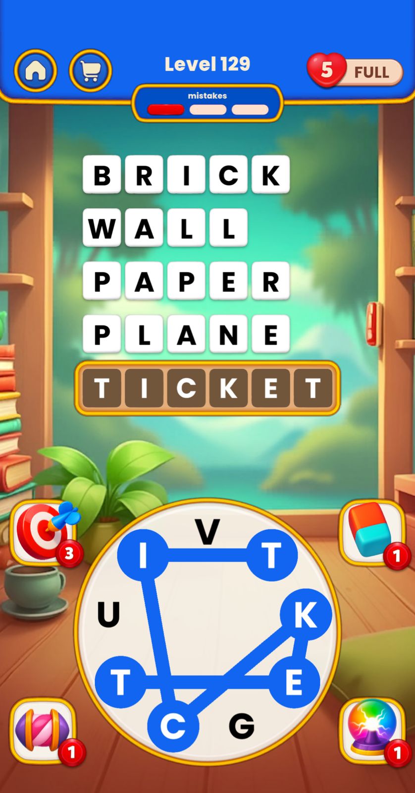 Word Tangle Level 129