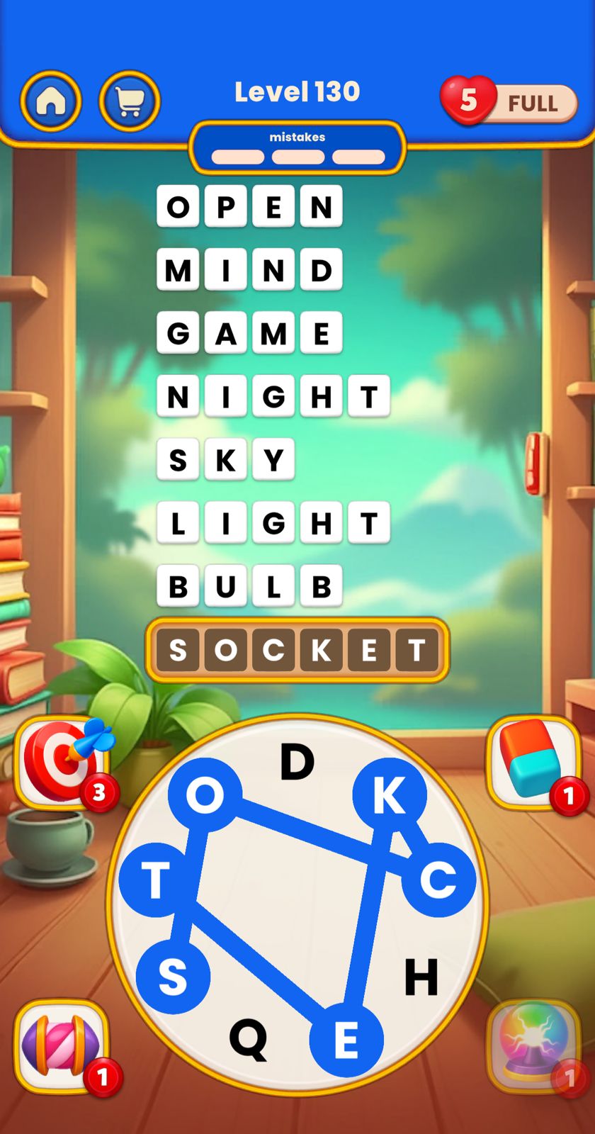 Word Tangle Level 130