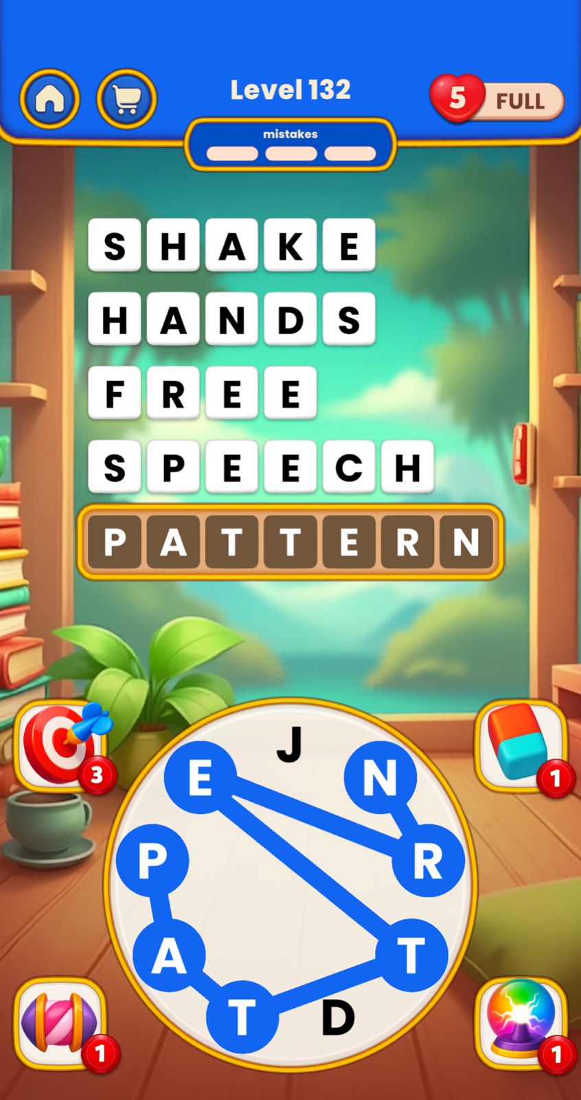 Word Tangle Level 132