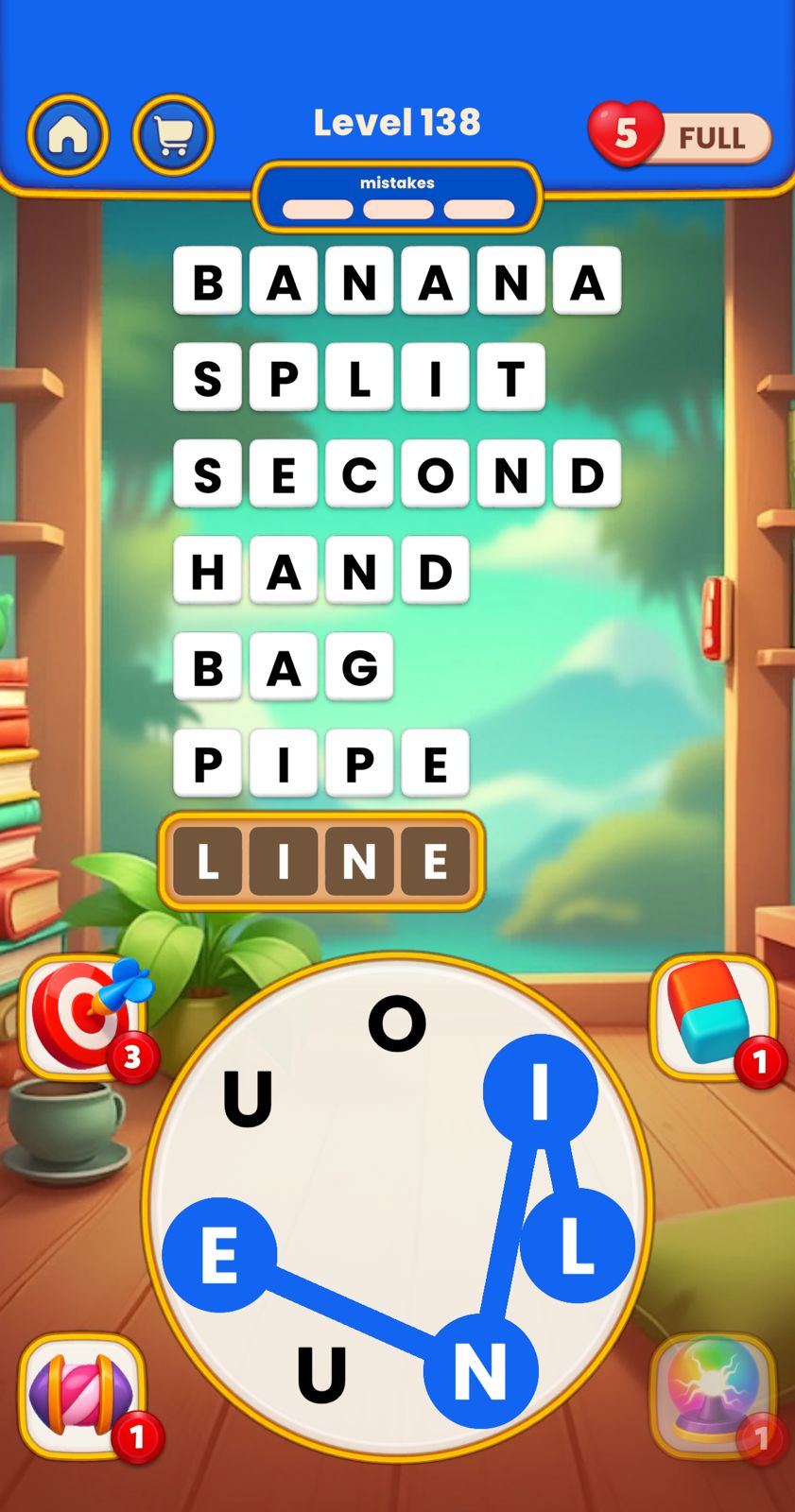 Word Tangle Level 138