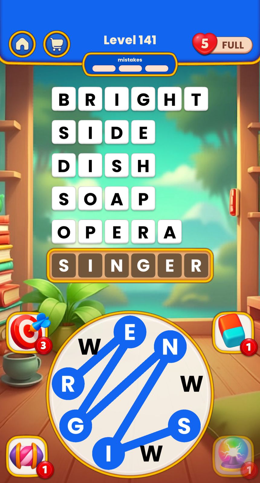 Word Tangle Level 141