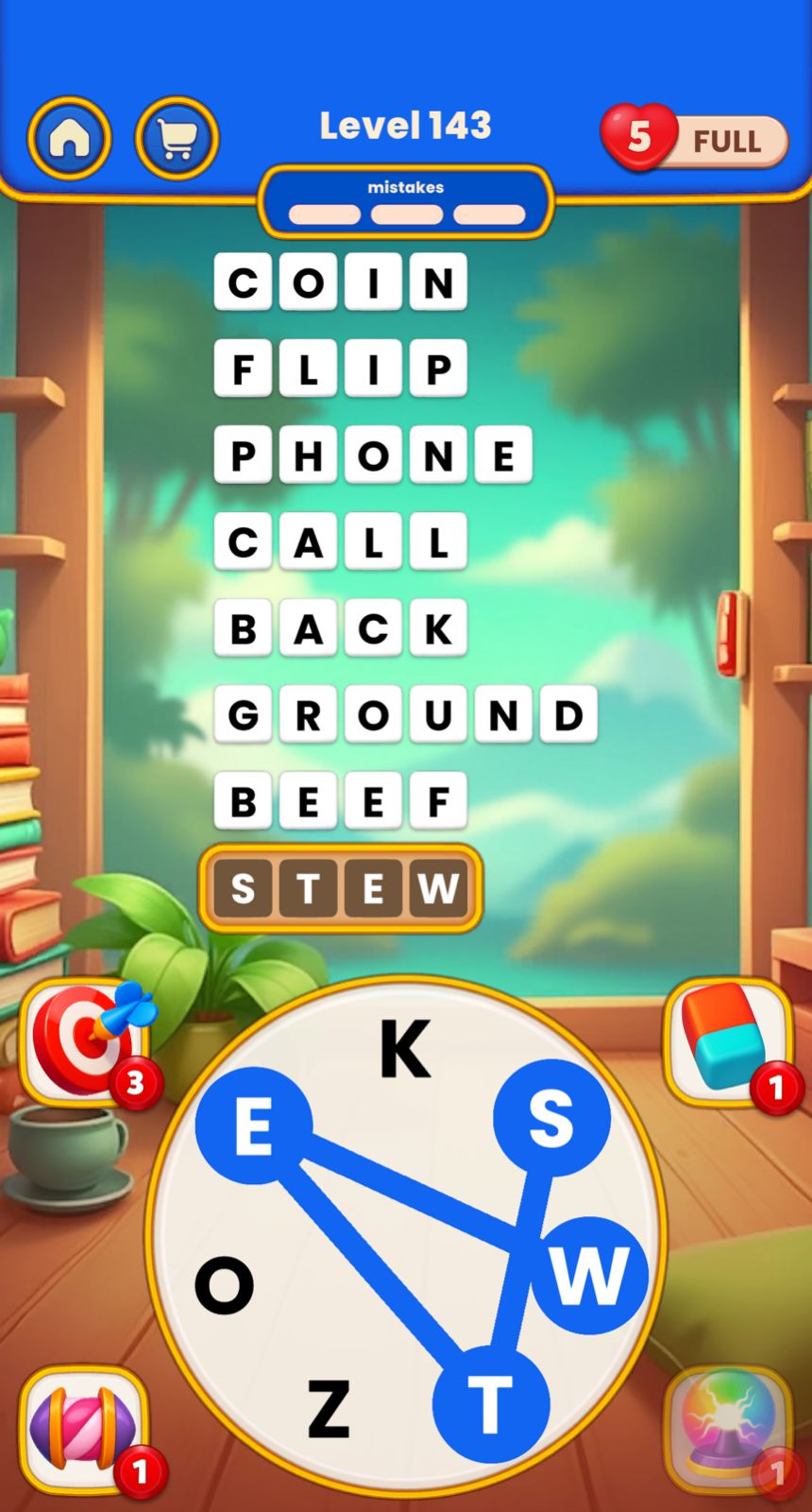 Word Tangle Level 143