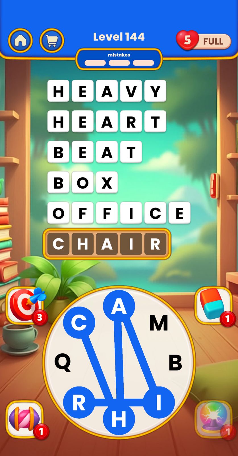 Word Tangle Level 144