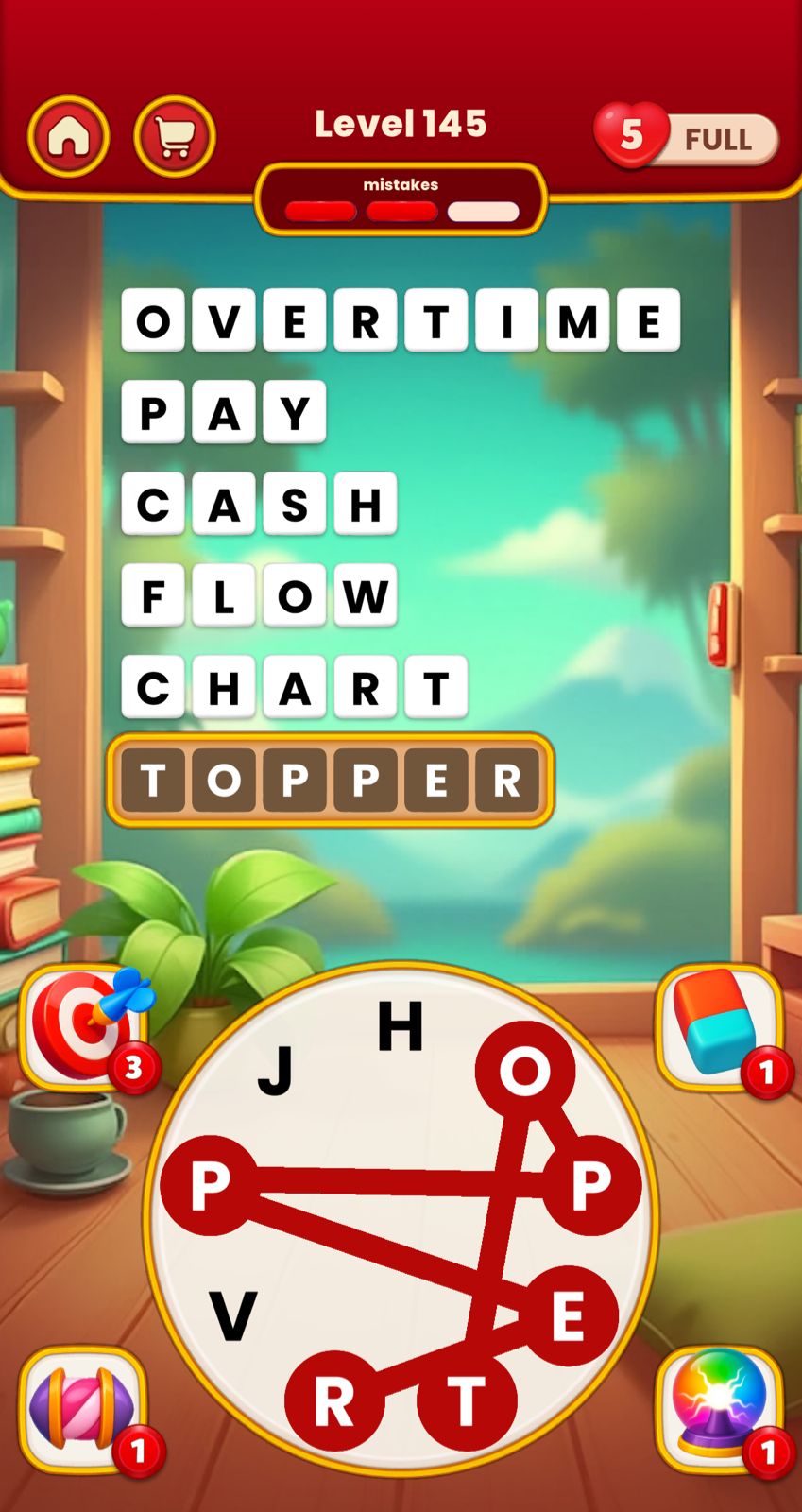 Word Tangle Level 145