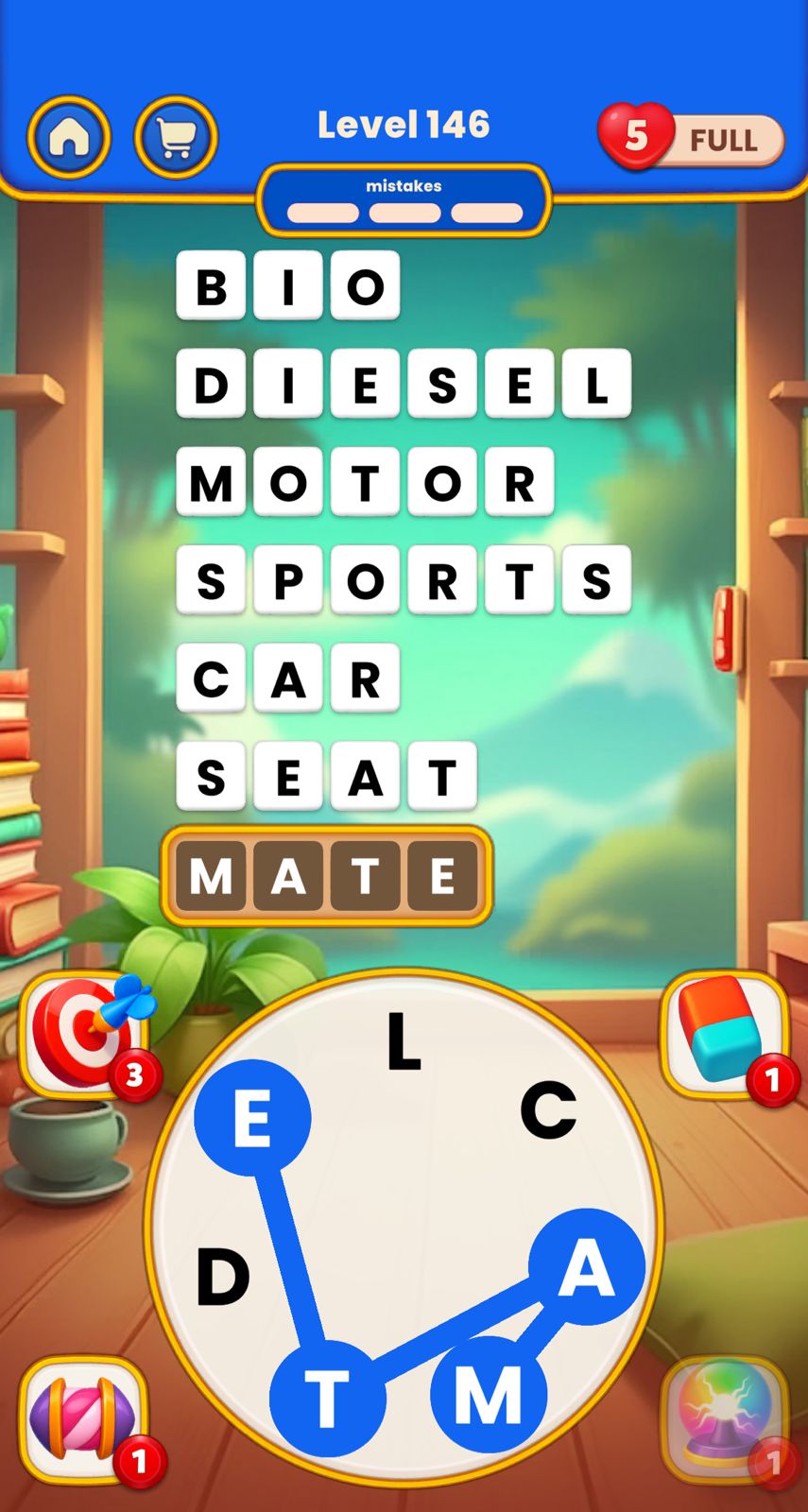Word Tangle Level 146