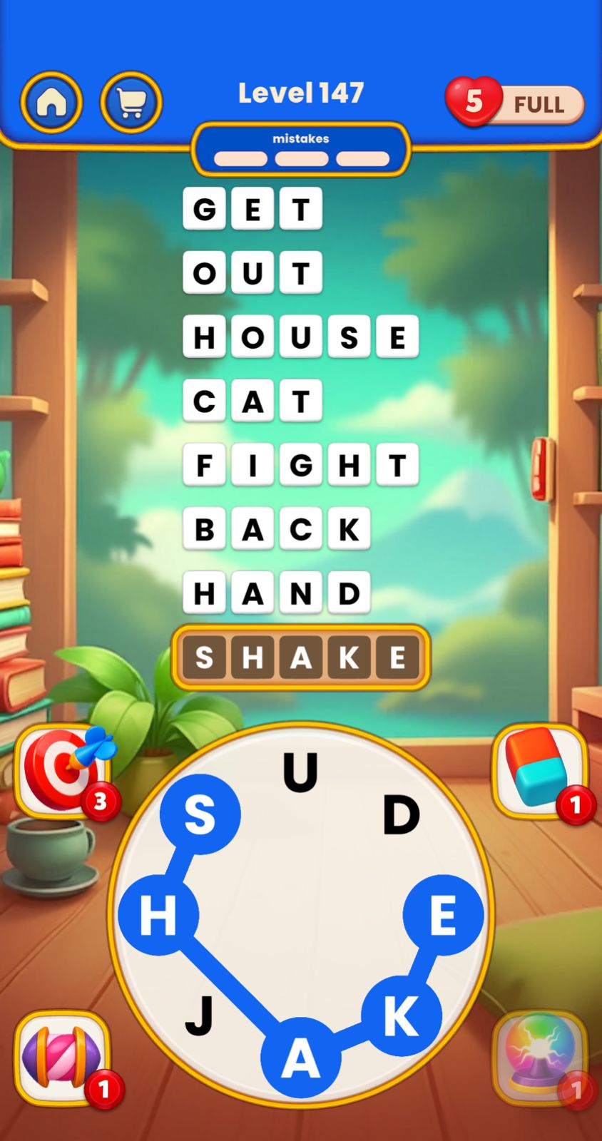 Word Tangle Level 147