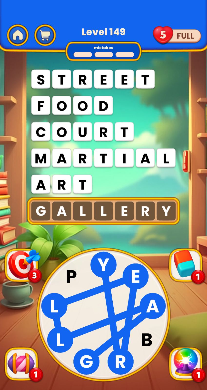 Word Tangle Level 149