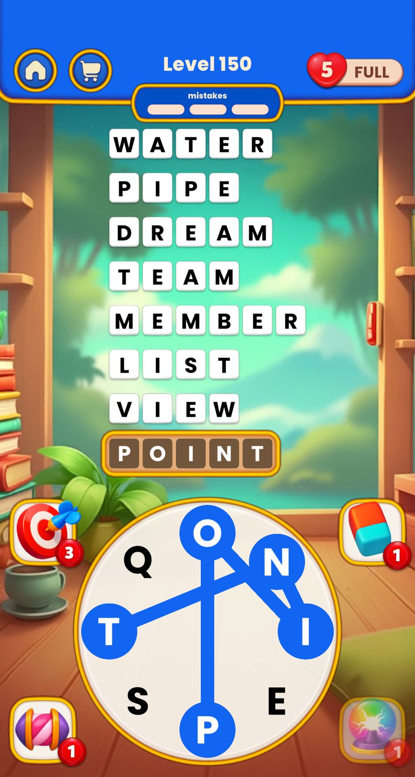 Word Tangle Level 150