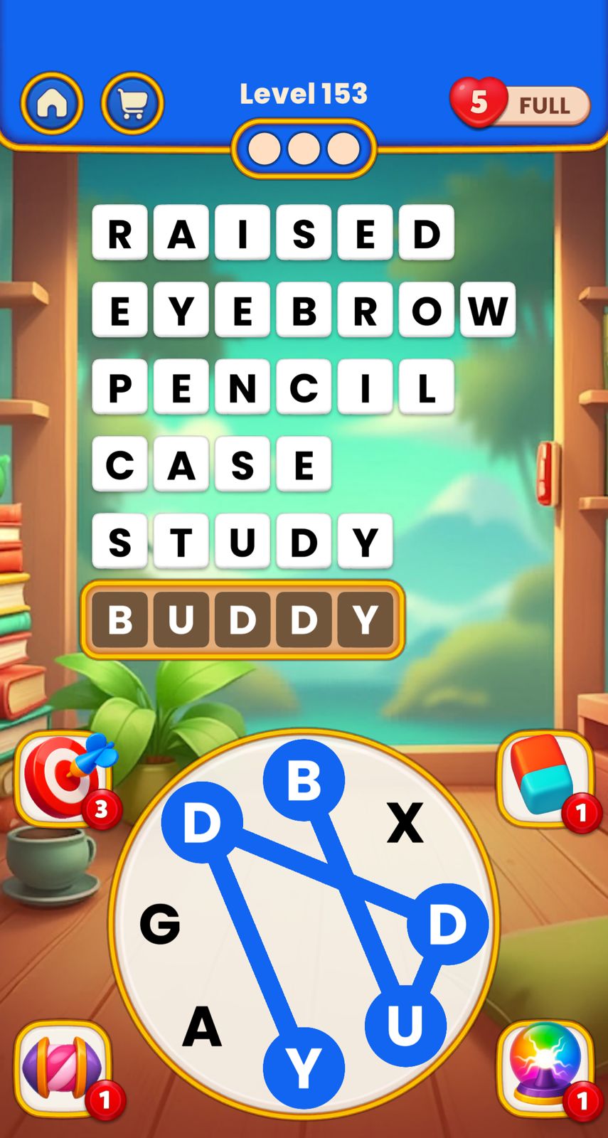 Word Tangle Level 153