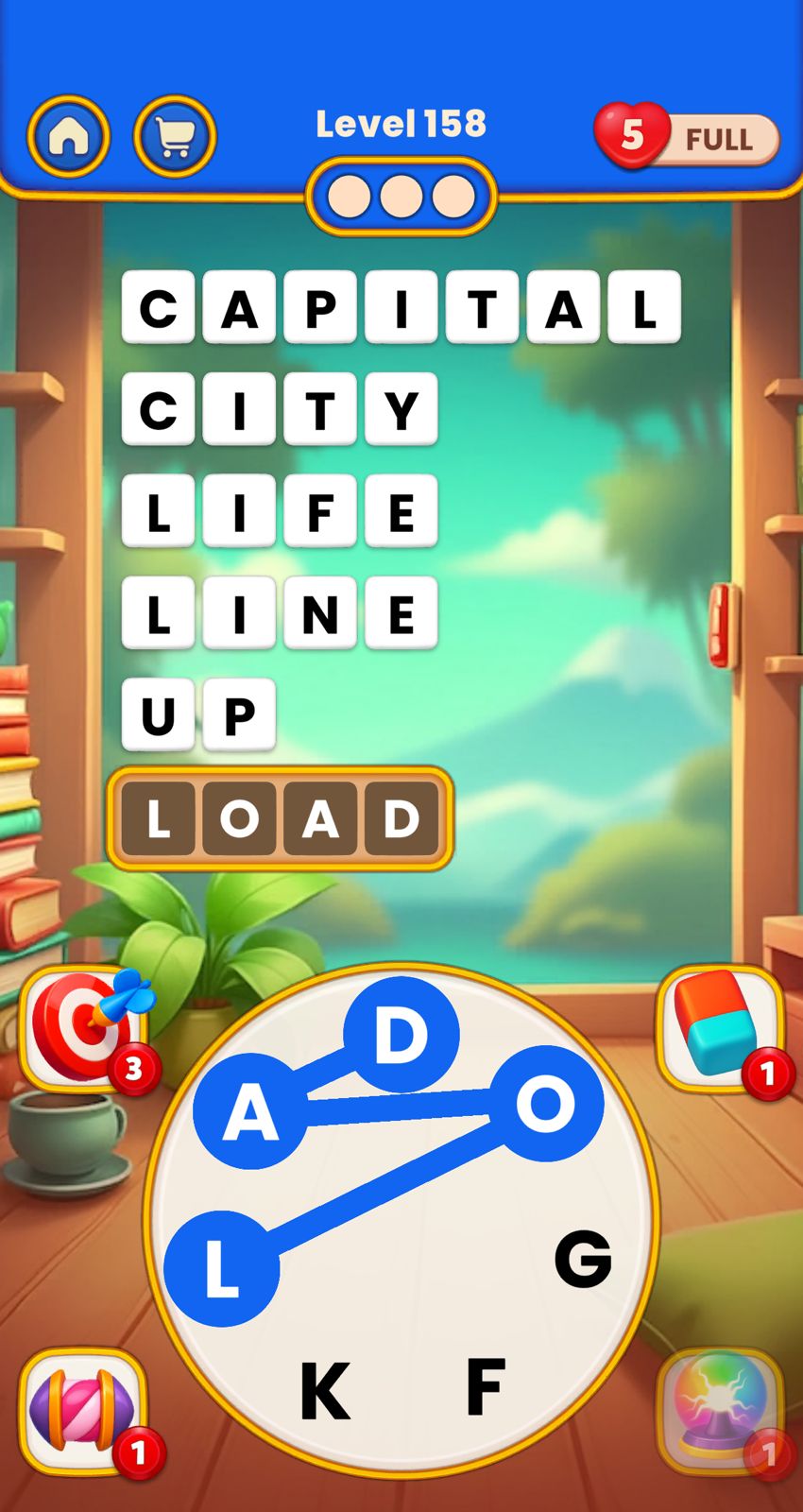 Word Tangle Level 158