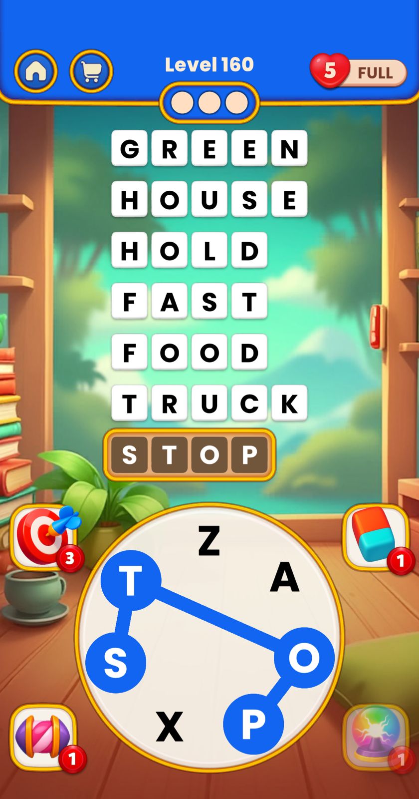 Word Tangle Level 160
