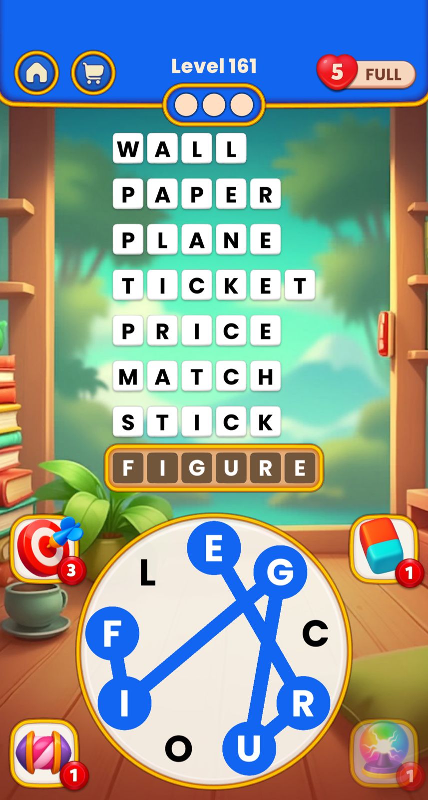Word Tangle Level 161