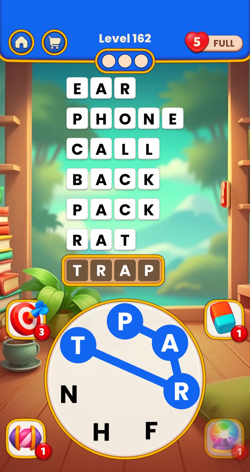 Word Tangle Level 162