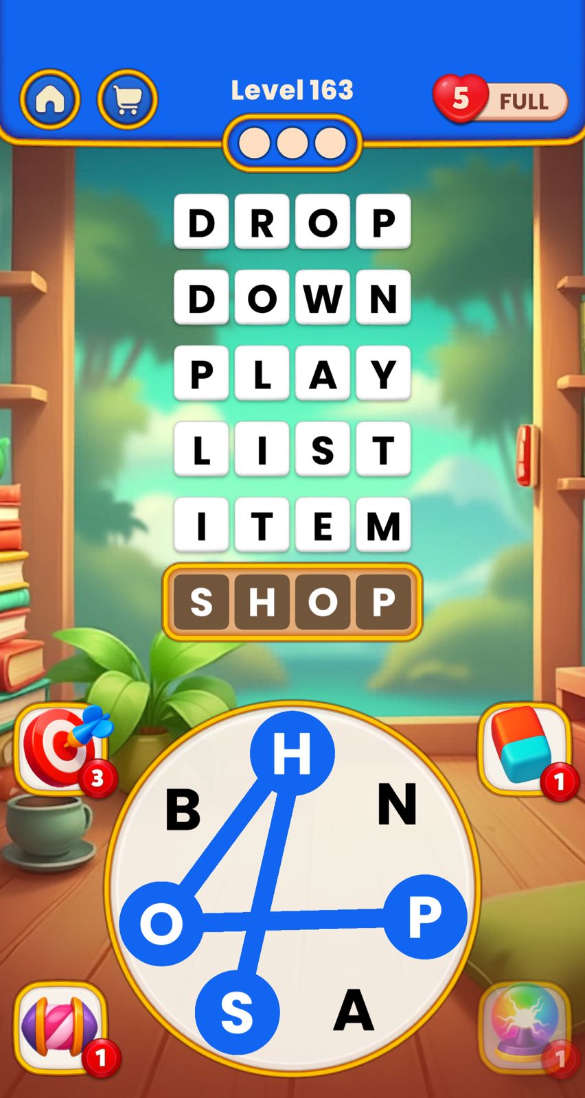 Word Tangle Level 163
