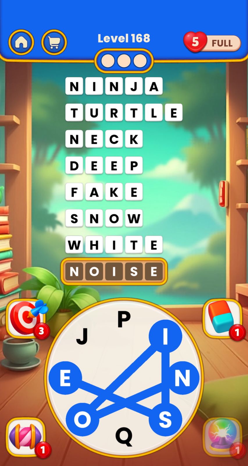 Word Tangle Level 168