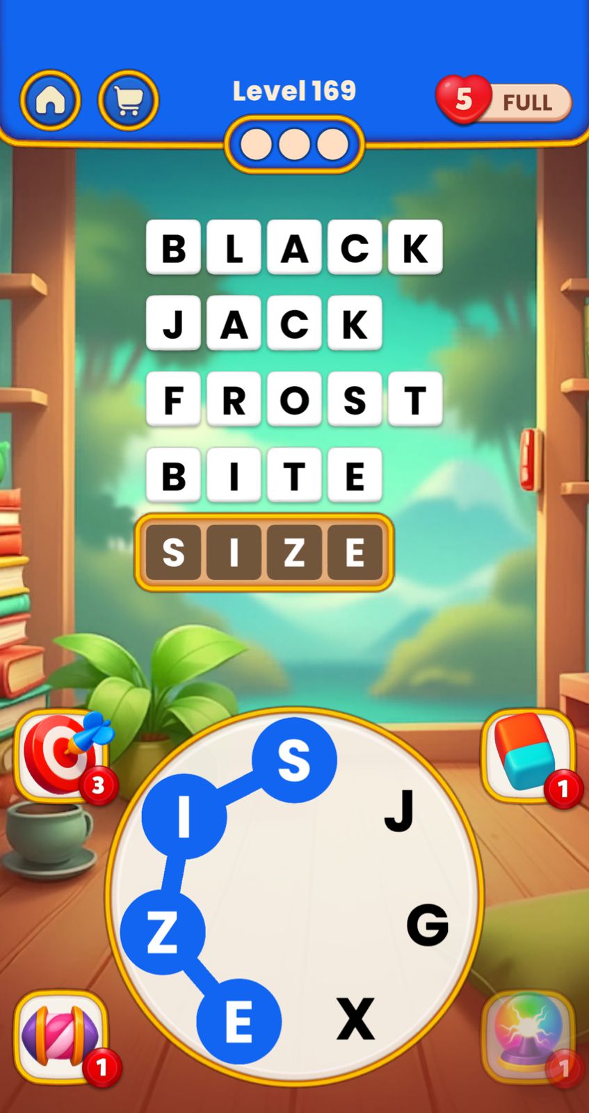 Word Tangle Level 169