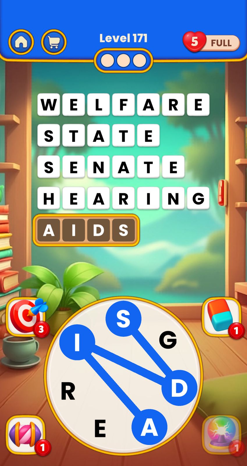 Word Tangle Level 171