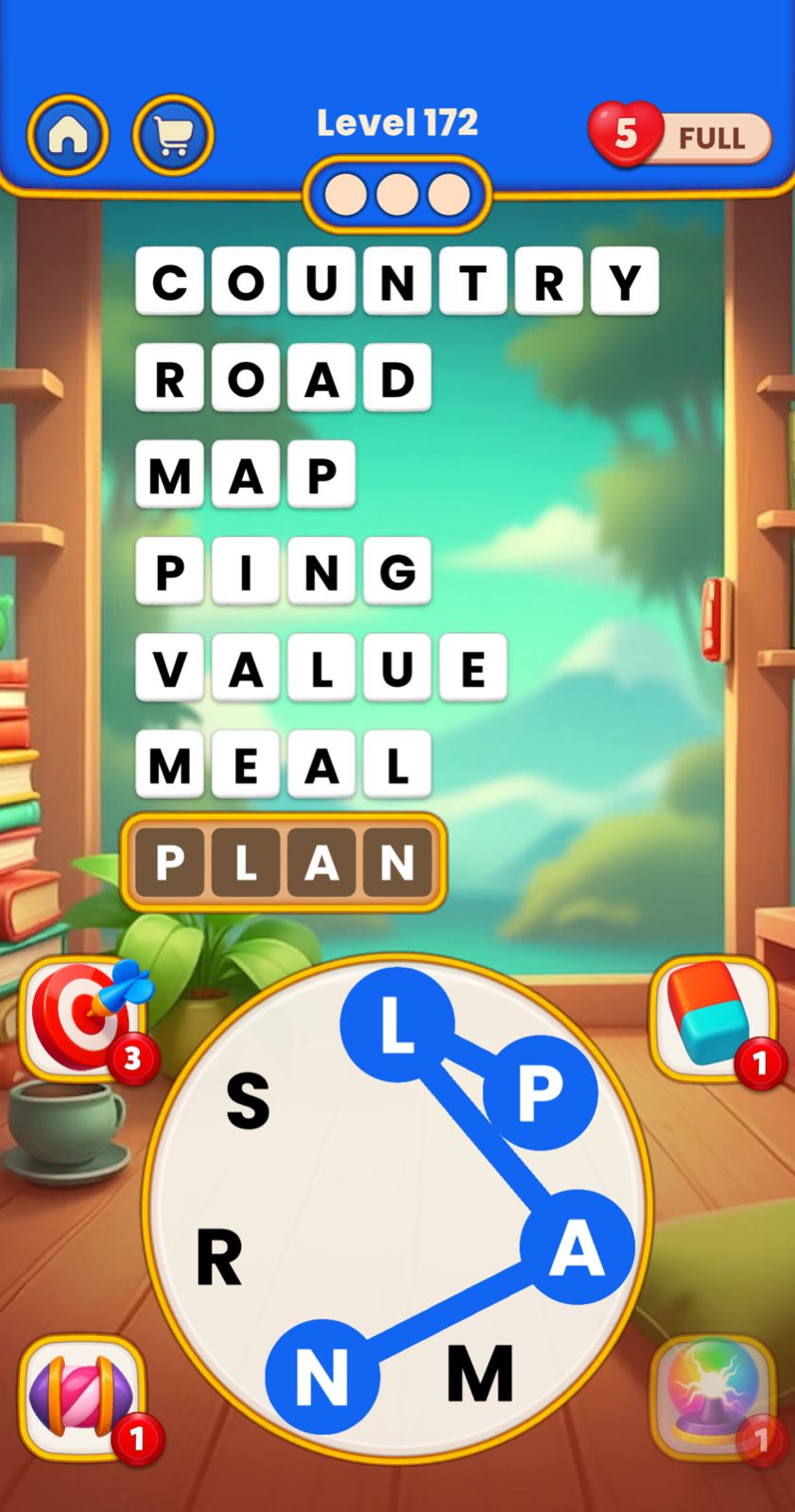 Word Tangle Level 172