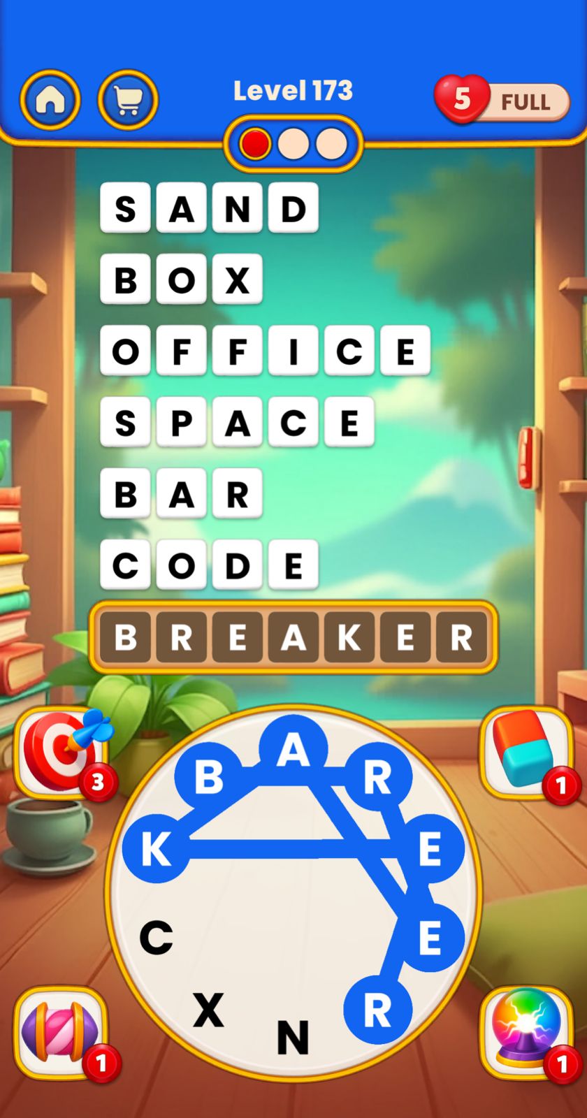 Word Tangle Level 173