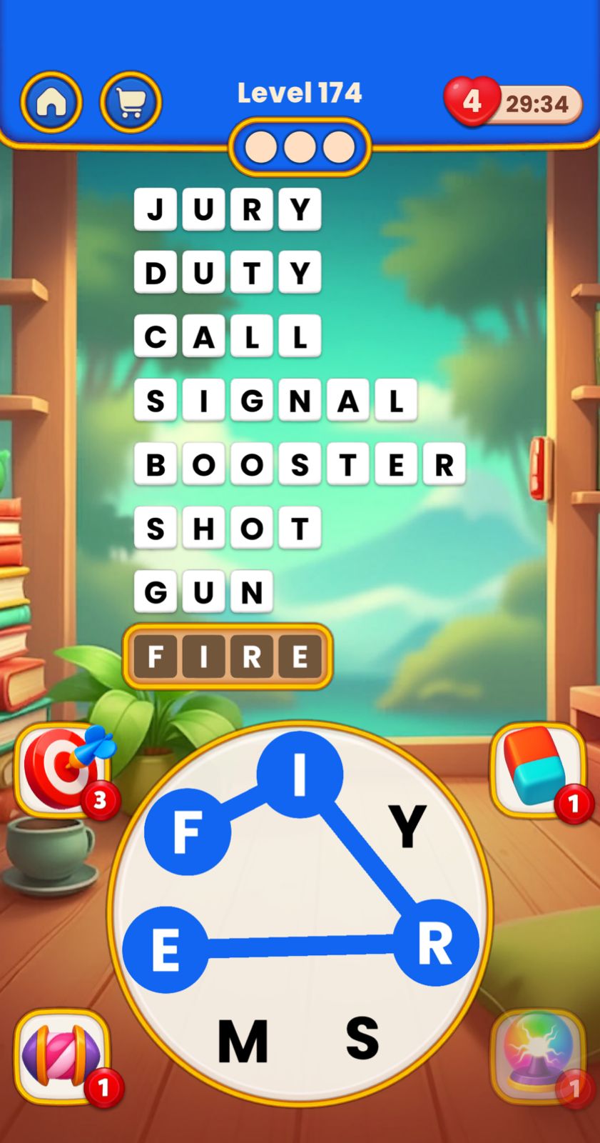 Word Tangle Level 174