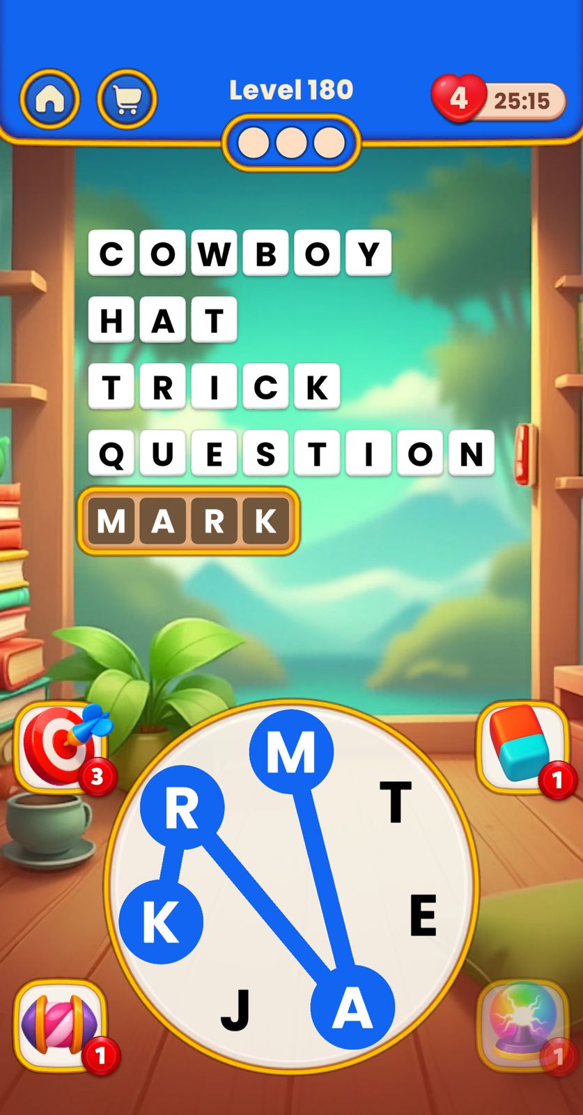 Word Tangle Level 180