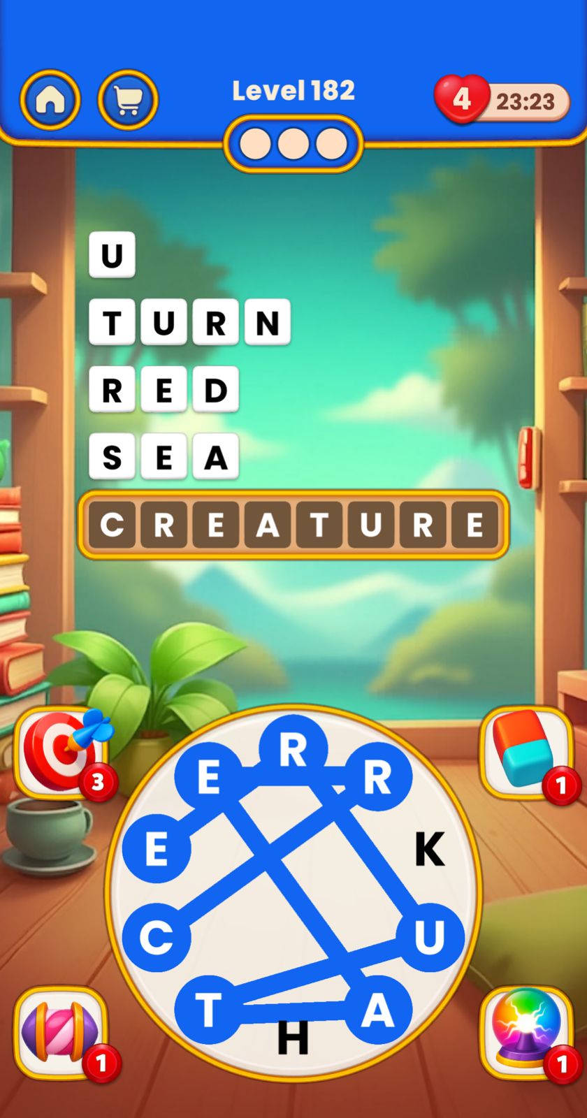 Word Tangle Level 182