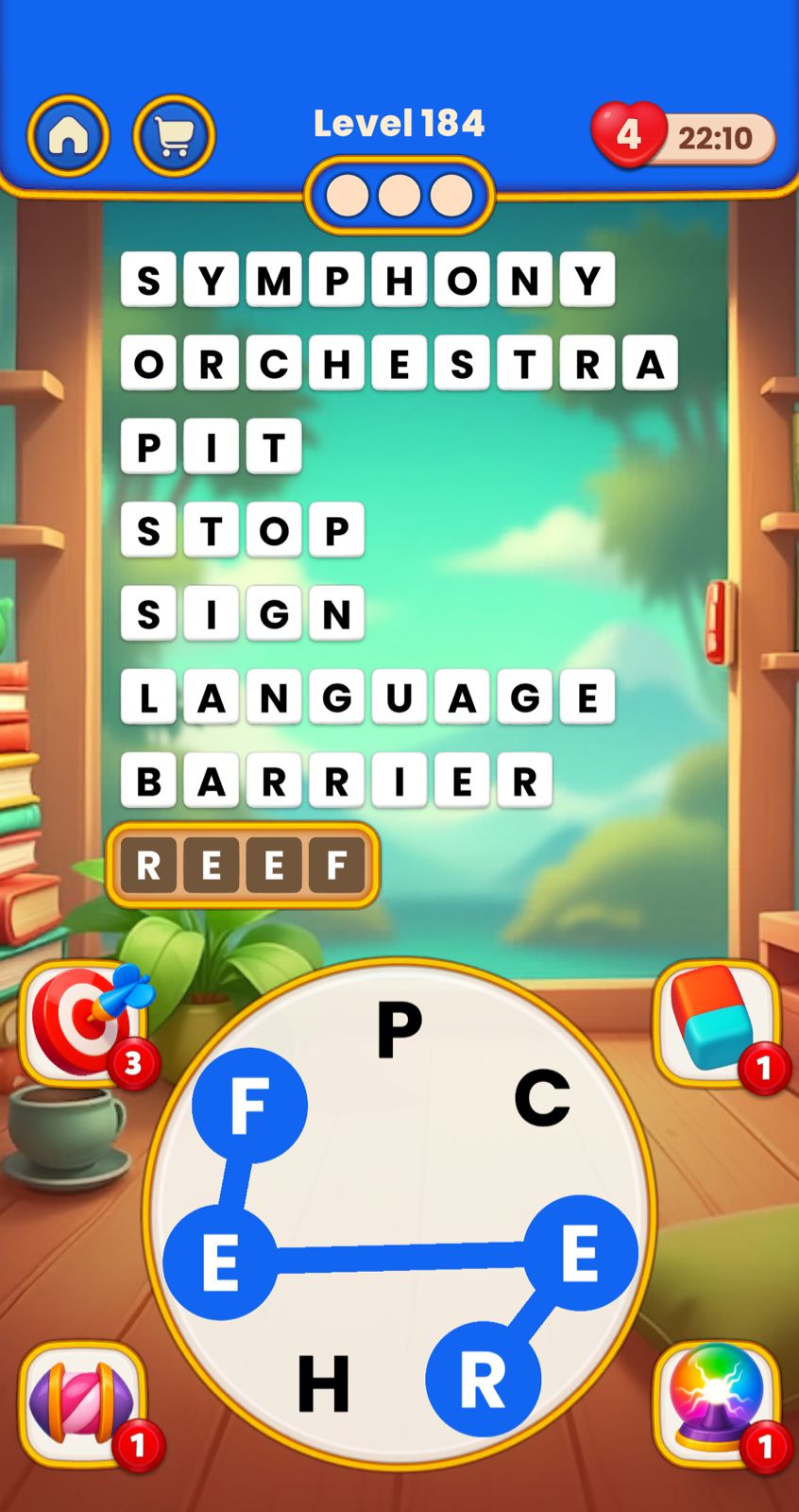 Word Tangle Level 184