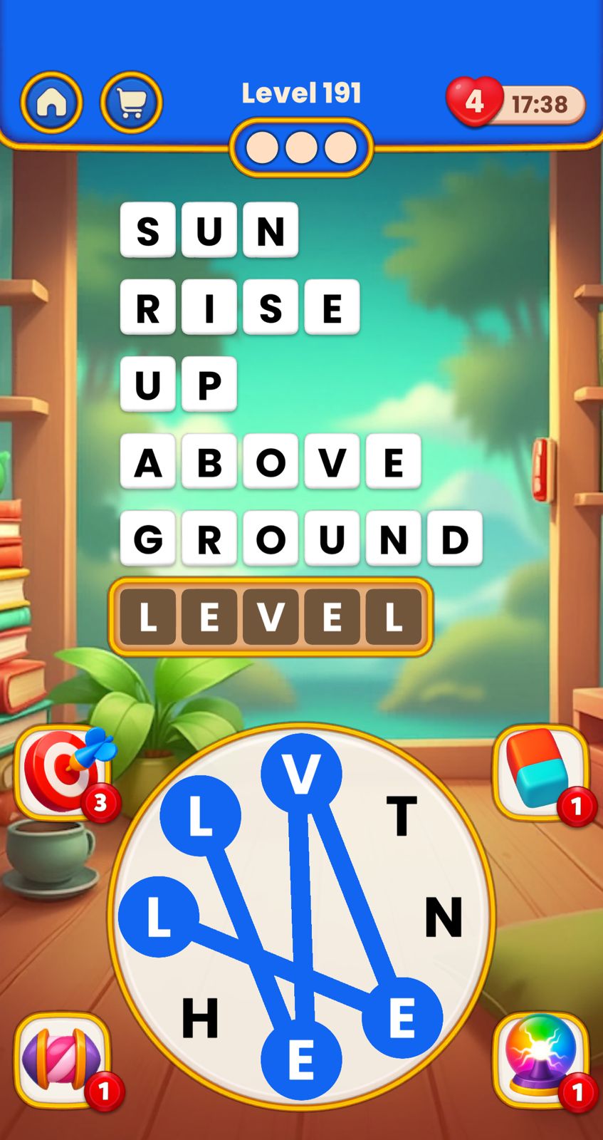 Word Tangle Level 191
