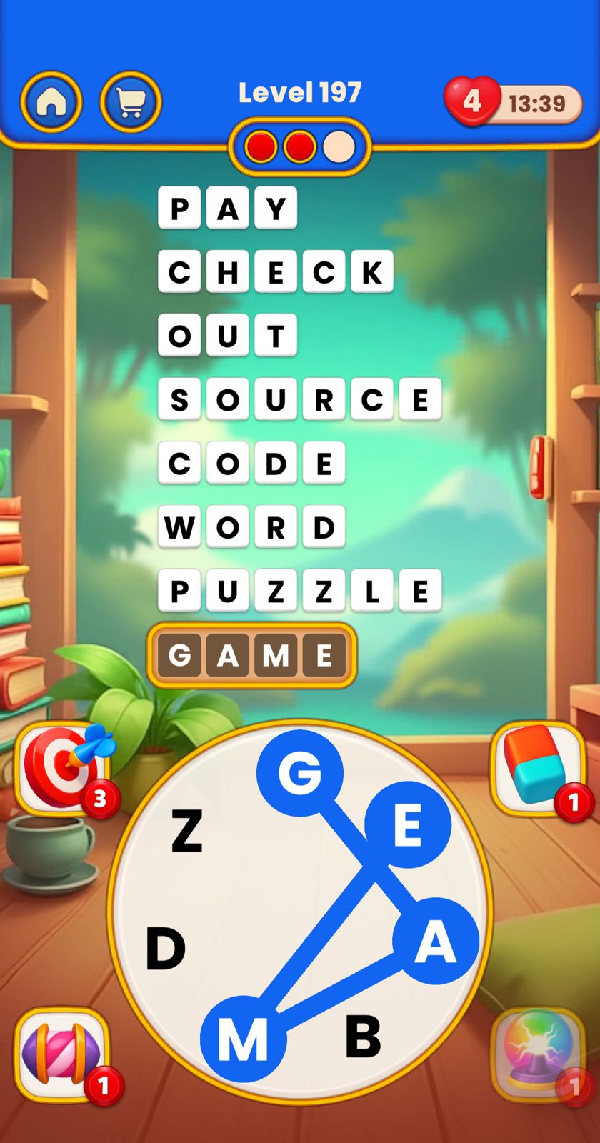 Word Tangle Level 197