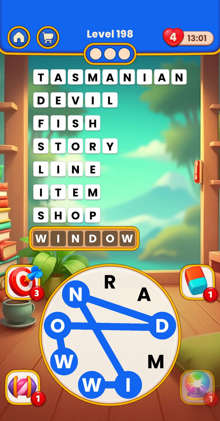 Word Tangle Level 198