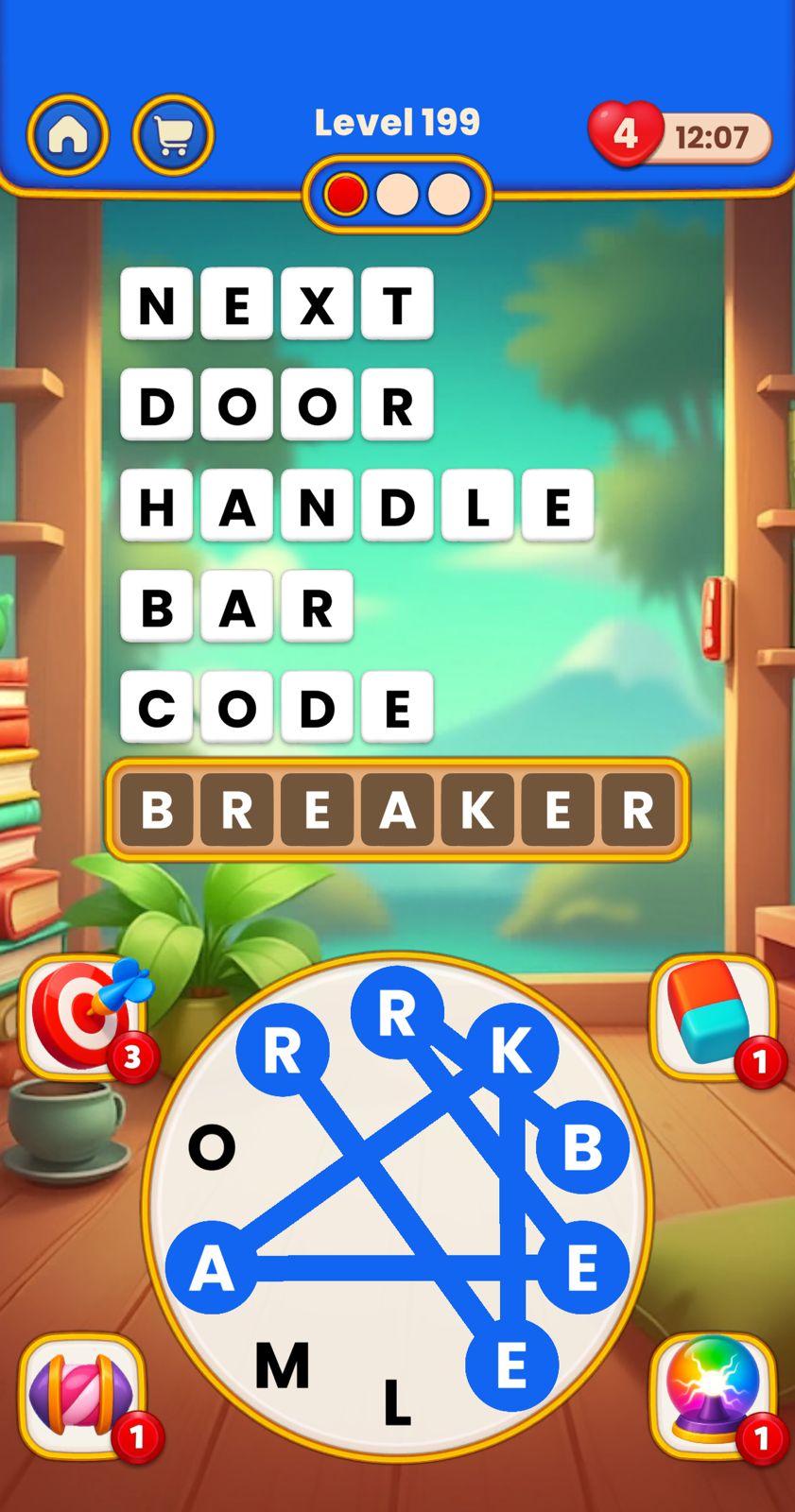 Word Tangle Level 199