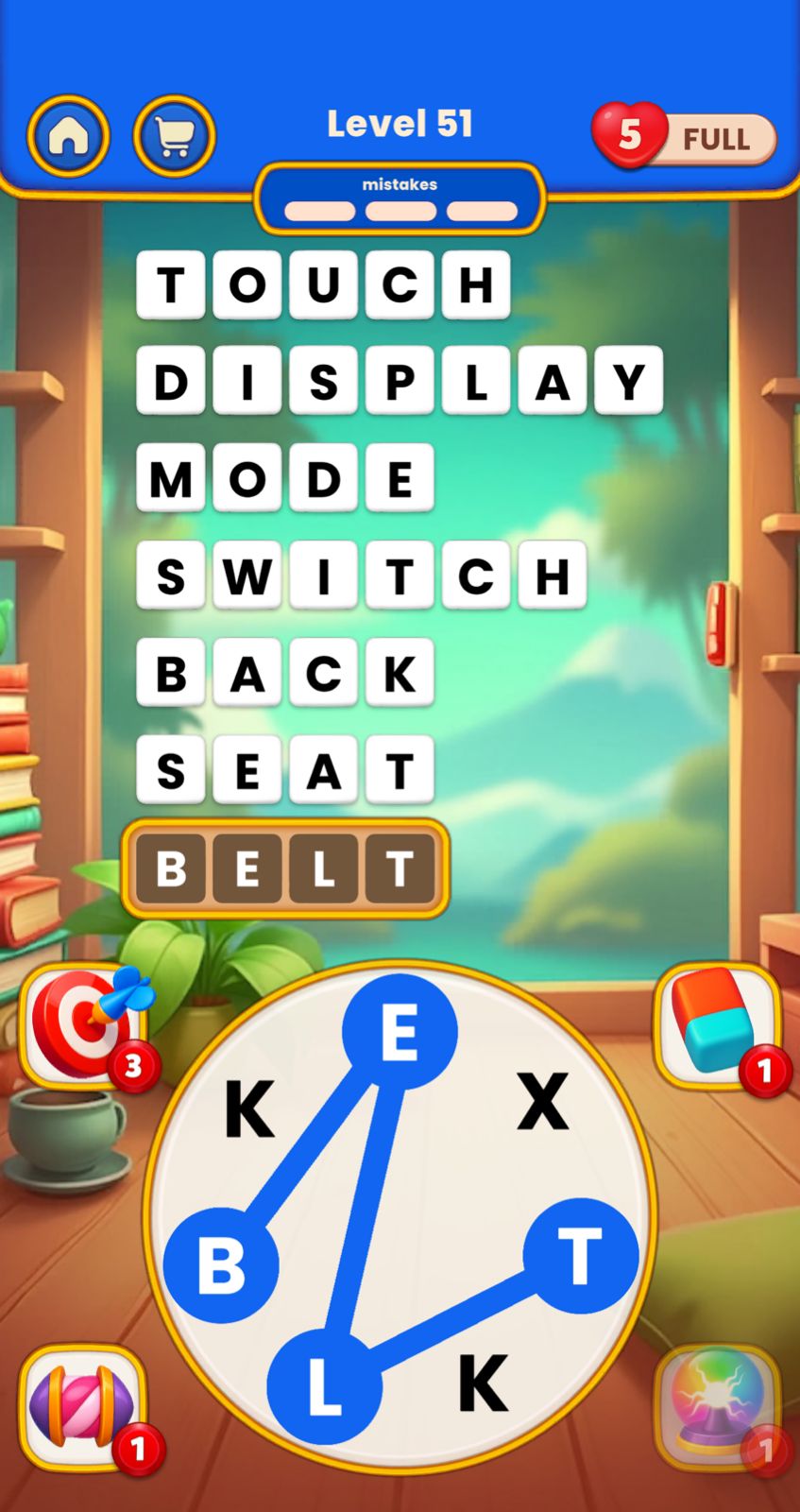 Word Tangle Level 51