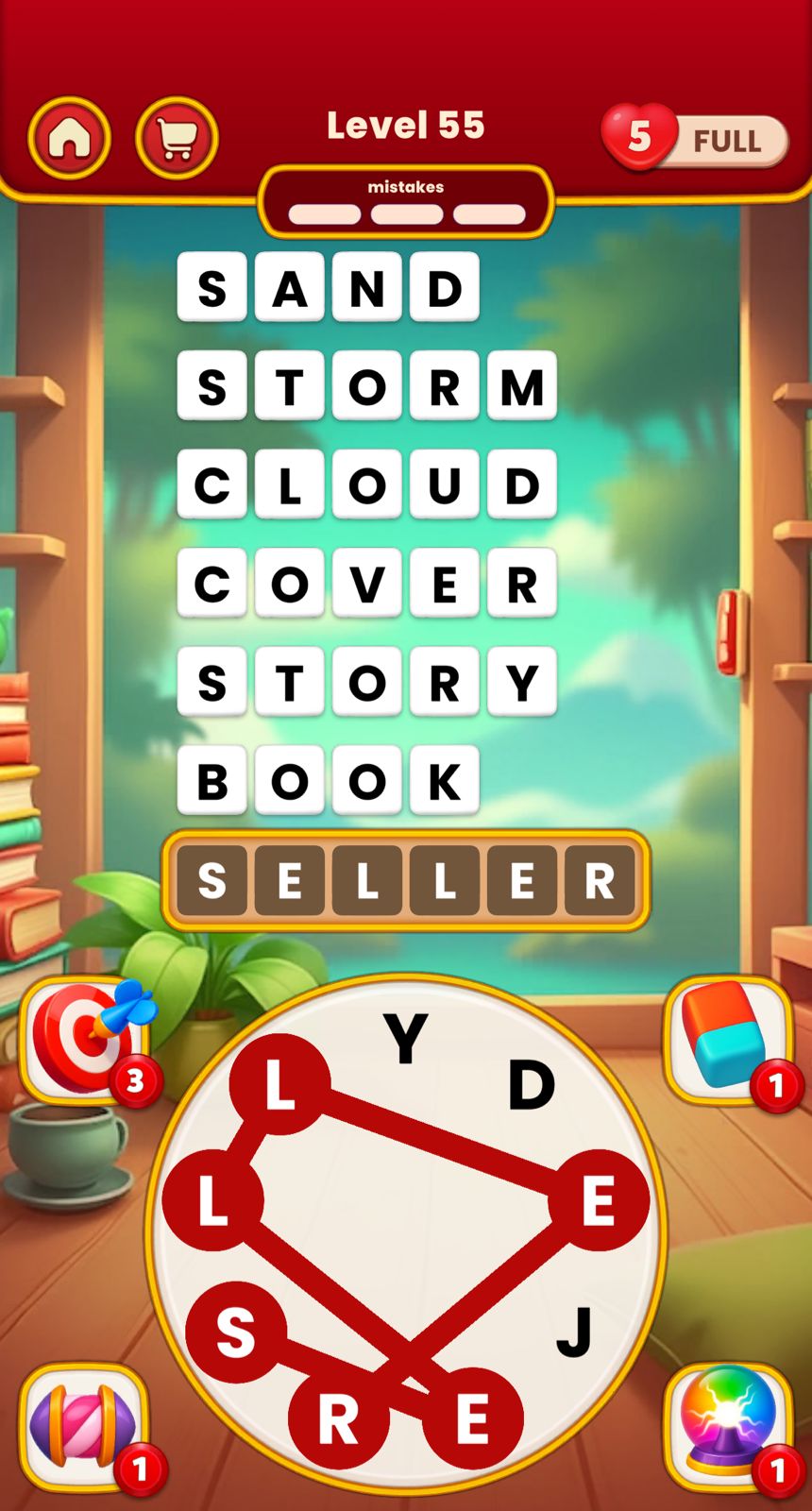 Word Tangle Level 55