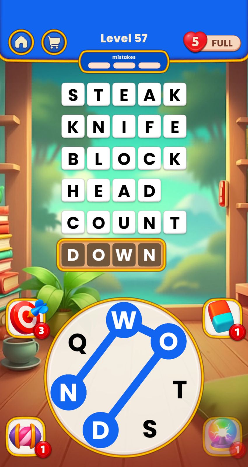 Word Tangle Level 57