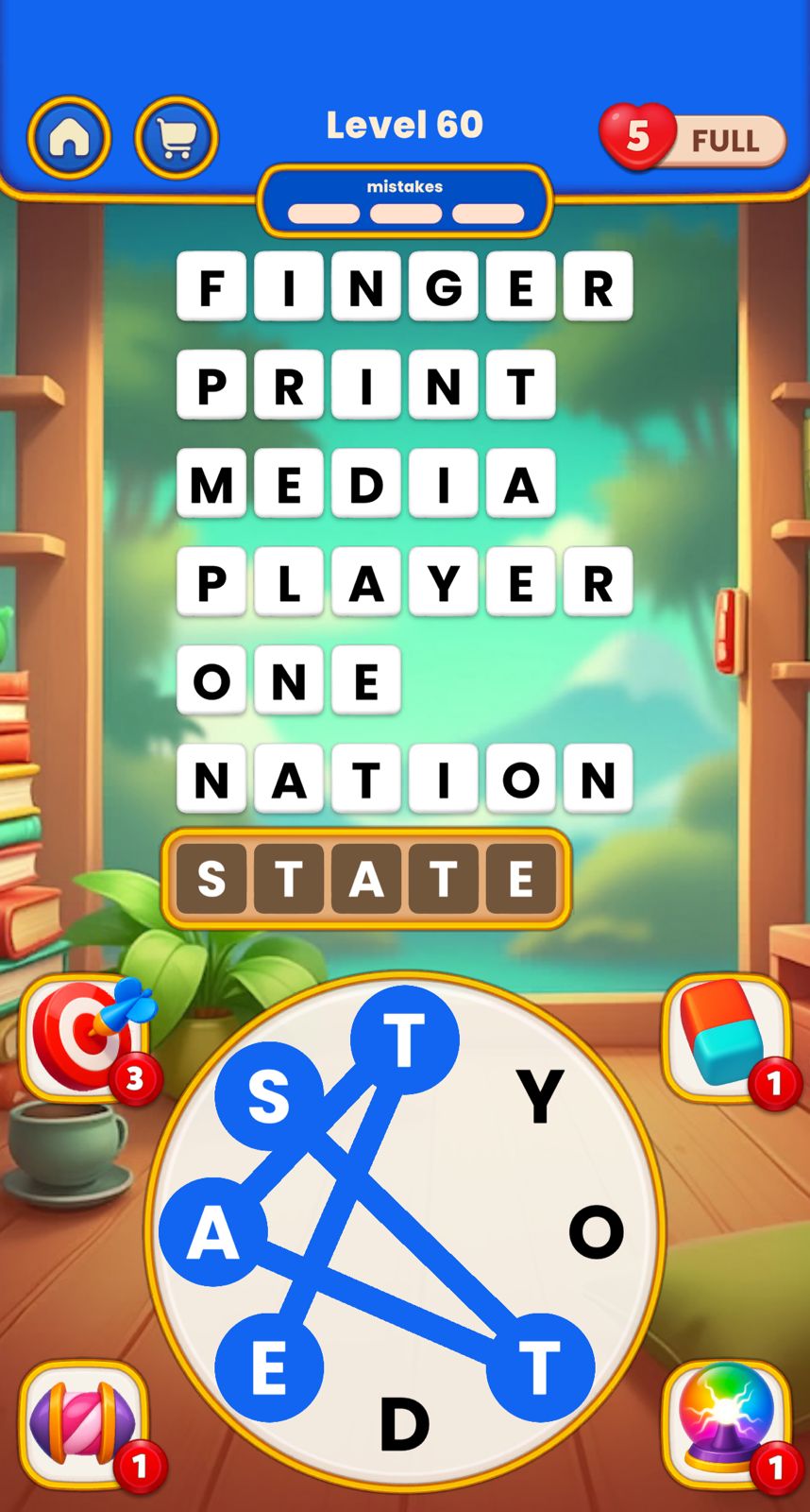 Word Tangle Level 60