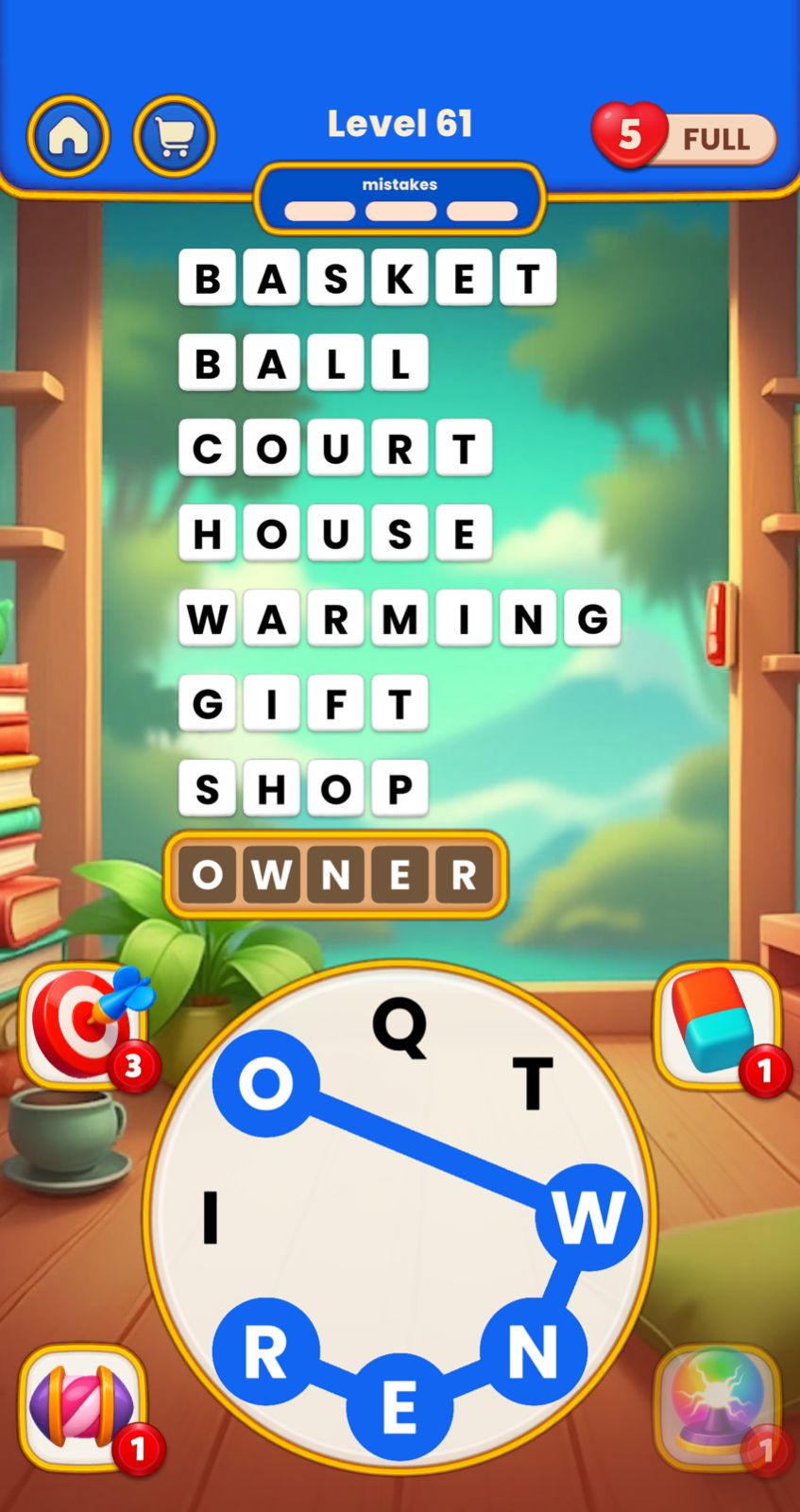 Word Tangle Level 61