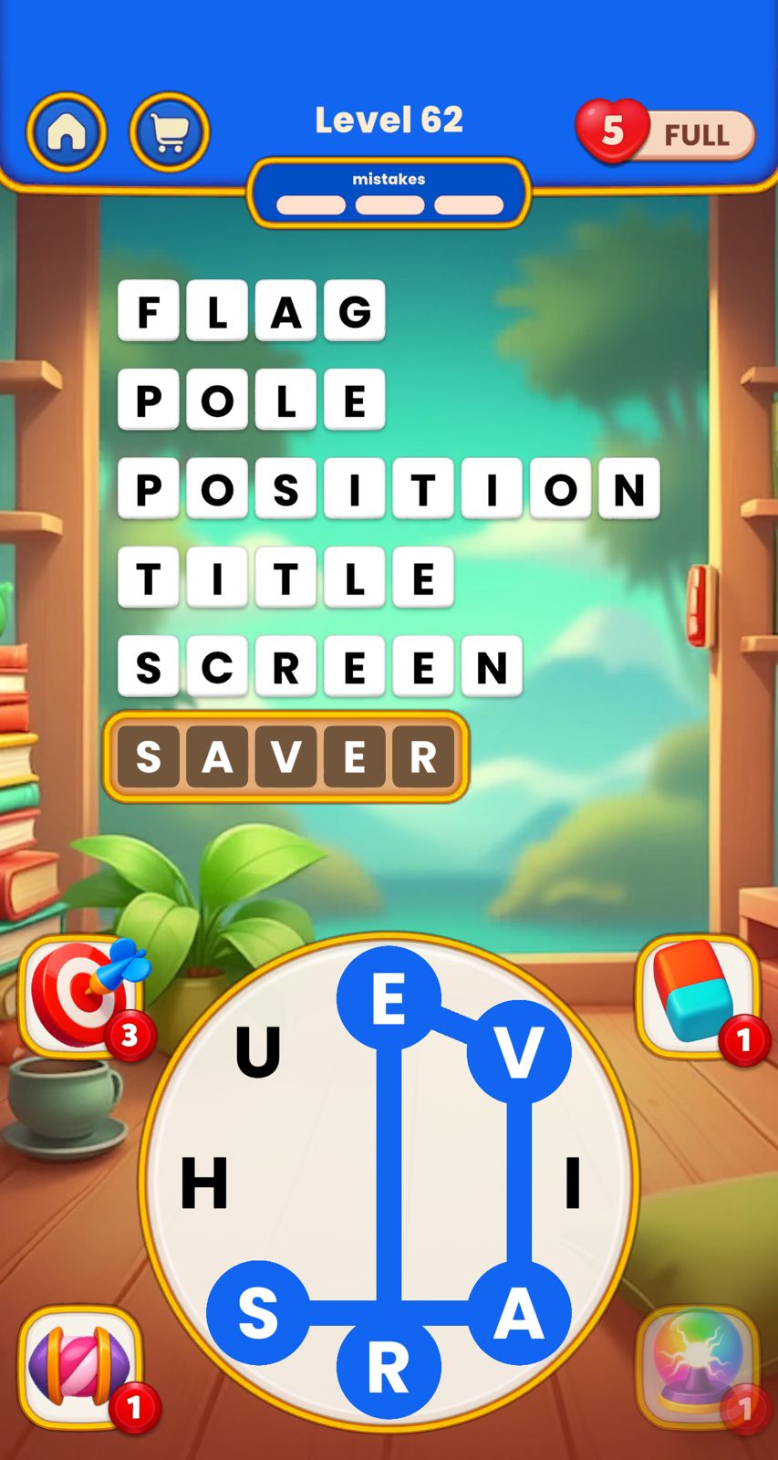 Word Tangle Level 62