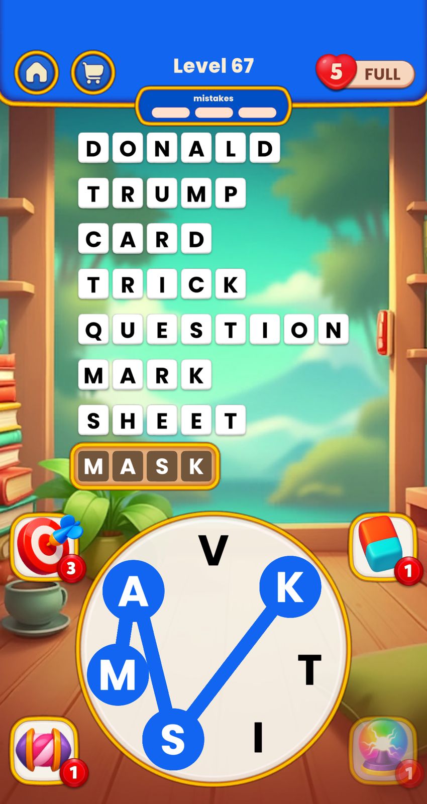 Word Tangle Level 67