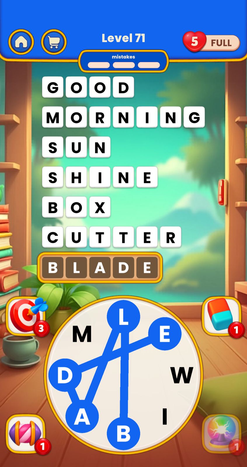 Word Tangle Level 71