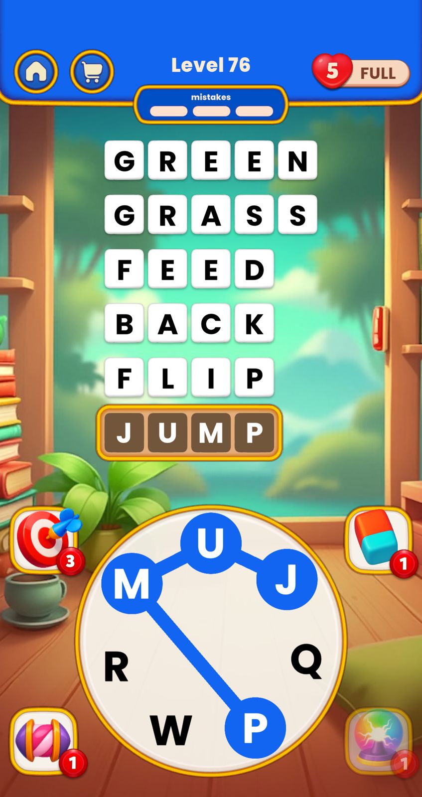 Word Tangle Level 76