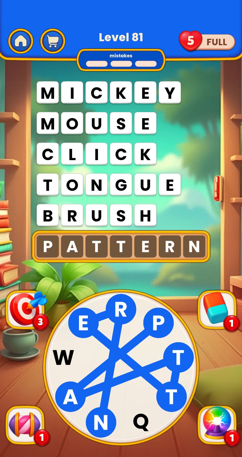 Word Tangle Level 81