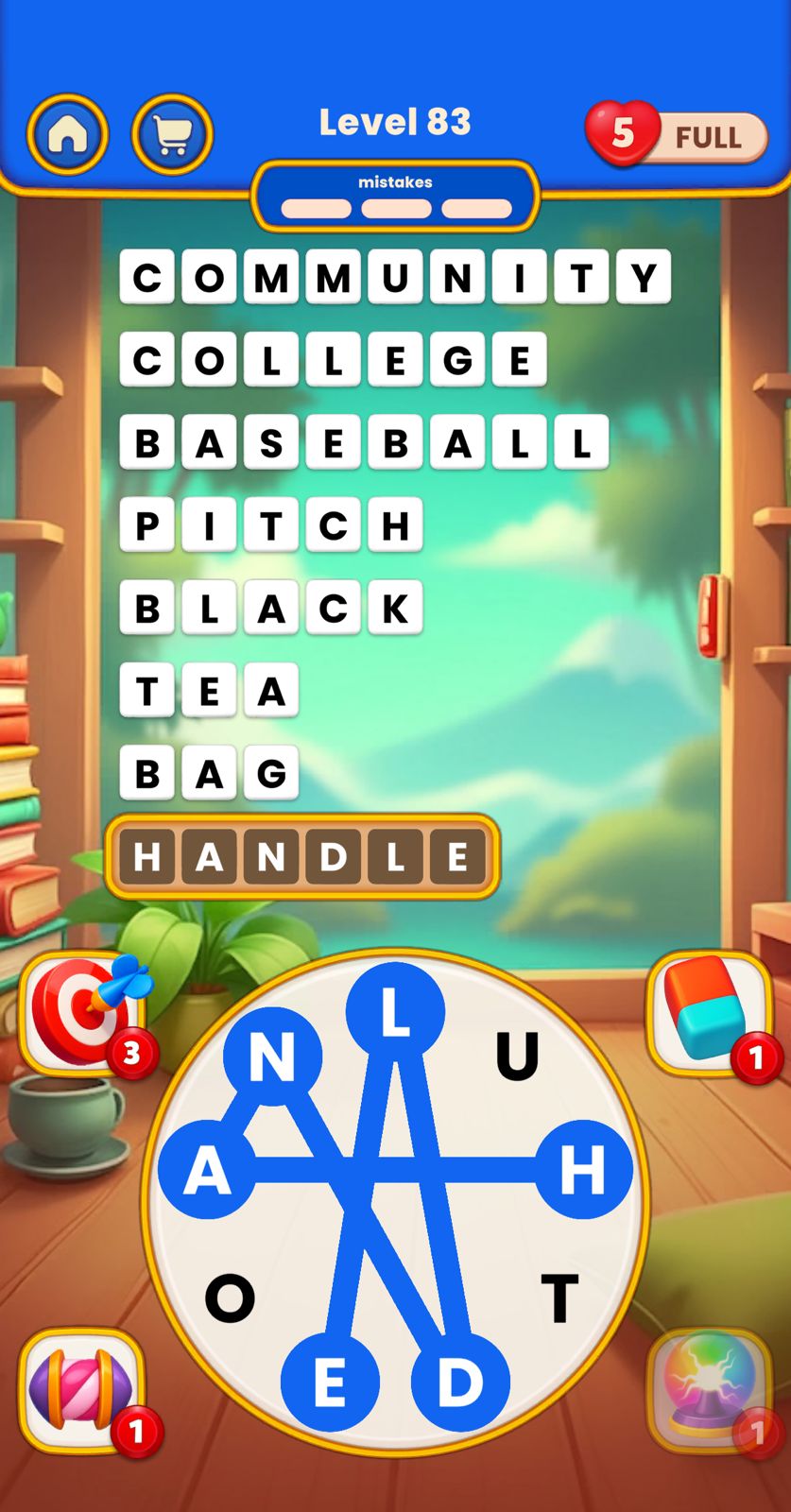 Word Tangle Level 83