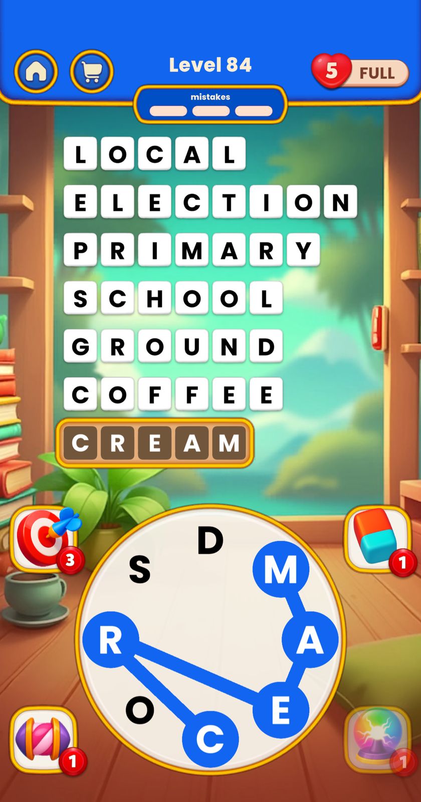 Word Tangle Level 84