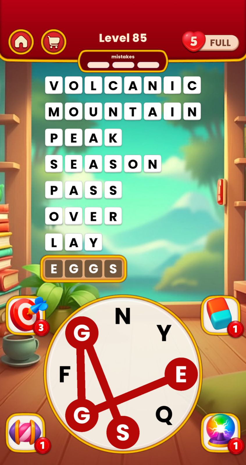 Word Tangle Level 85